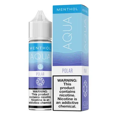 Polar Menthol Synthetic Nicotine 60ml E-Juice | Aqua