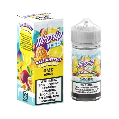 Iced Passion Fruit Lemonade 100ml E-Juice | Hi Drip
