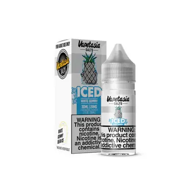 Salts Iced White Gummy 30ml Synthetic Nicotine E-Juice | Vapetasia