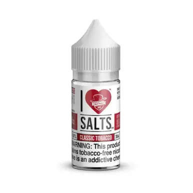 Classic Tobacco 30ml Salt E-Juice | I Love Salts