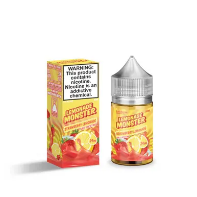 Strawberry Lemonade Salt 30ml E-Juice | Lemonade Monster