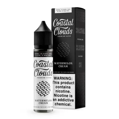 Watermelon Cream 60ml E-Juice | Coastal Clouds