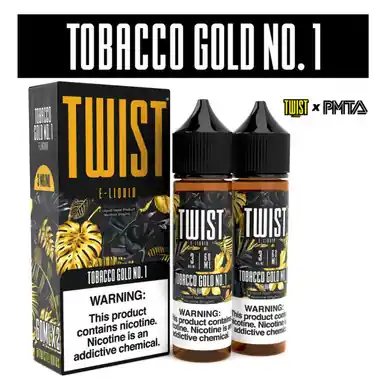 Tobacco Gold No.1 120ml E-Juice | Twist E-Liquids