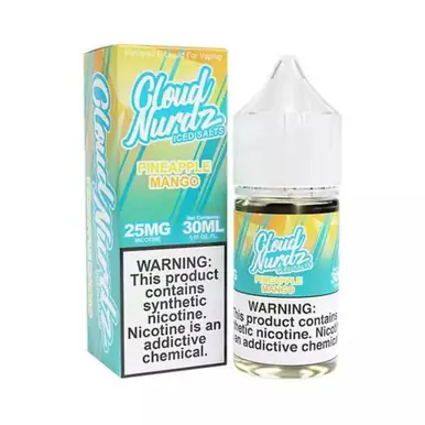 Salts Iced Pineapple Mango Synthetic Nicotine 30ml E-Juice | Cloud Nurdz