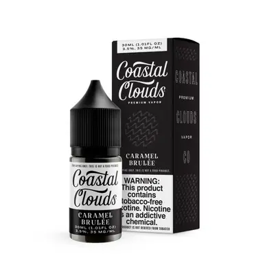Caramel Brulee 30ml Salt E-Juice | Coastal Clouds