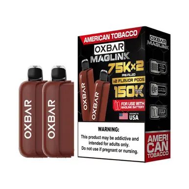 Oxbar Maglink Nixodine Pre-filled Replacement Pod 75K Puffs | Pack of 2