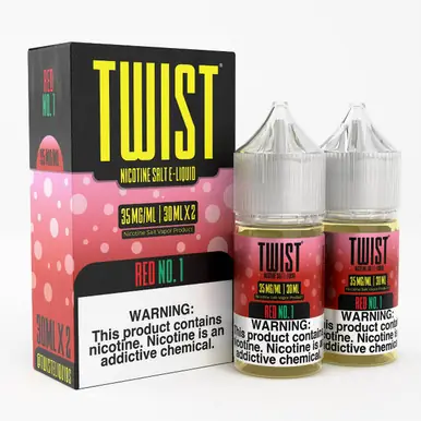 Red No.1 60ml Salt E-Juice | Twist E-Liquids