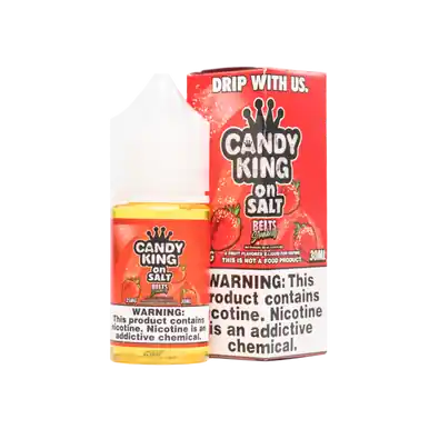 Belts Strawberry Salt E-Liquid 30ml | Candy King