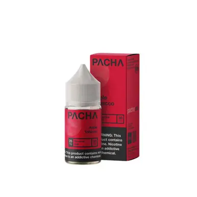 Salts Apple Tobacco Synthetic Nicotine E-Juice 30ml | Pacha