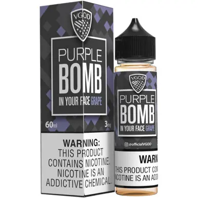 Purple Bomb 60ml E-Juice | VGOD