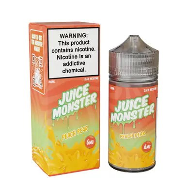 Peach Pear 100ml E-Juice | Juice Monster