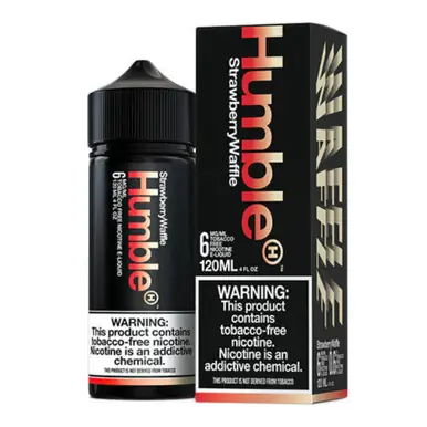 Strawberry Waffle 120ml Tobacco Free Nicotine E-Juice | Humble