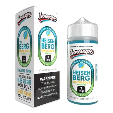 Heisenberg Lemon Sour Menthol 100ml E-Juice | Innevape