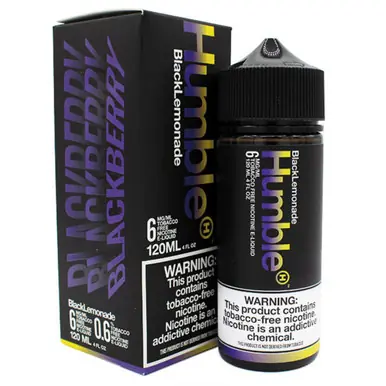 Black Lemonade 120ml Tobacco Free Nicotine E-Juice | Humble
