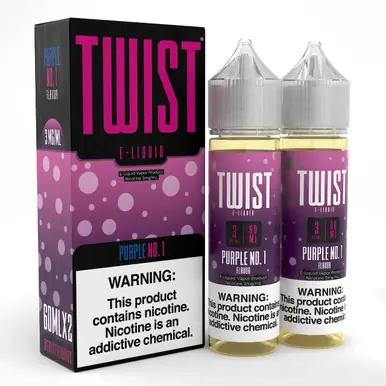 Purple No.1 120ml E-Juice | Twist E-Liquids