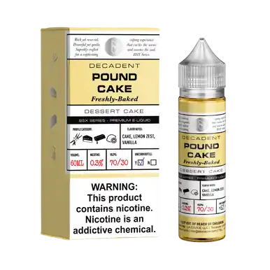 Pound Cake 60ml E-Juice | BSX