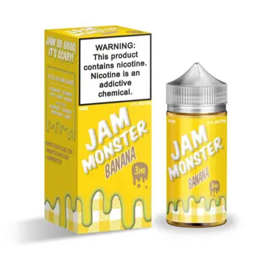 Banana 100ml E-Juice | Jam Monster