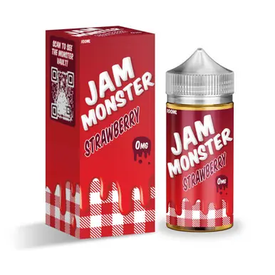 Strawberry Jam E-Liquid 100ml | Jam Monster
