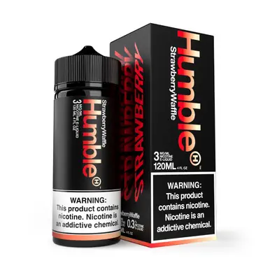 Strawberry Waffle 120ml E-Juice | Humble