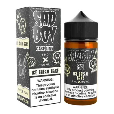 SadBoy CakeLine Ice Cream Cake Synthetic Nicotine 100ml E-Juice