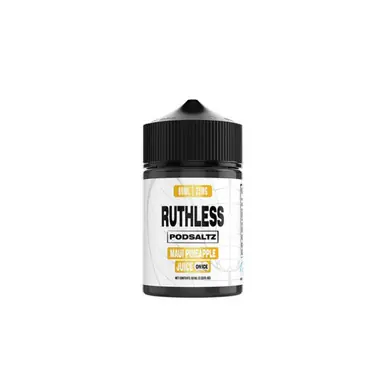 Ruthless Essentials Maui Pineapple Juice On Ice Salt 60ml E-Juice