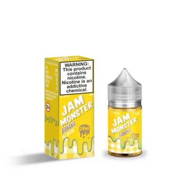 Banana Salt 30ml E-Juice | Jam Monster
