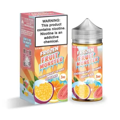 Frozen Fruit Passionfruit Orange Guava 100ml E-Juice | Jam Monster