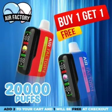 Air Factory Disposable | 20K Puffs - Buy 1 Get 1 Free