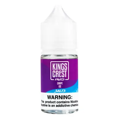 Fruits Salts Grape Ice 30ml E-Juice | King's Crest