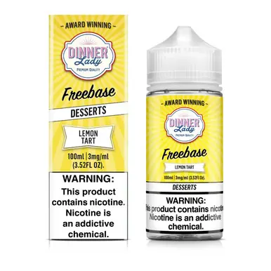 Lemon Tart 100ml E-Juice | Dinner Lady