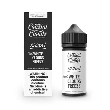 Iced White Cloud Freeze 100ml E-Juice | Coastal Clouds