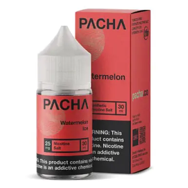 Salts Watermelon Ice Synthetic Nicotine E-Juice 30ml | Pacha