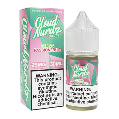Salts Iced Guava Passion Synthetic Nicotine 30ml E-Juice | Cloud Nurdz
