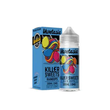 Killer Sweets Rain Bops 100ml Synthetic Nicotine E-Juice | Vapetasia