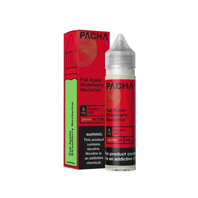 Fuji Apple Strawberry Nectarine Synthetic Nicotine 60ml E-Juice | Pacha