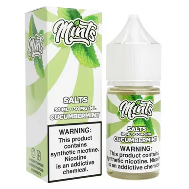 Cucumber Mint 30ml Salt E-Juice | Mints