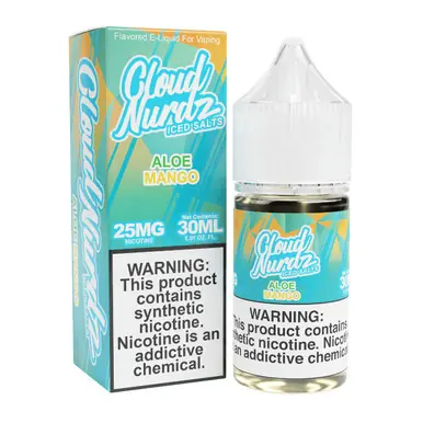 Salts Iced Aloe Mango Synthetic Nicotine 30ml E-Juice | Cloud Nurdz
