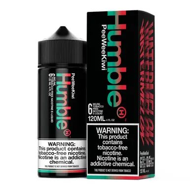 Pee Wee Kiwi 120ml Tobacco Free Nicotine E-Juice | Humble Juice Co.