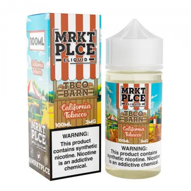 TBCO Barn California Tobacco 100ml E-Juice | MRKTPLCE