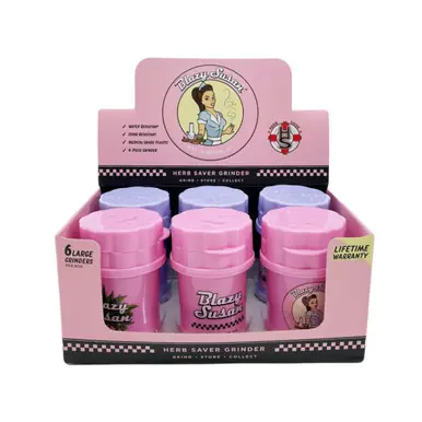 BLAZY SUSAN HERB SAVER GRINDER | 6 COUNT