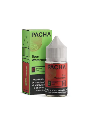 Salts Sour Watermelon Synthetic Nicotine E-Juice 30ml | Pacha