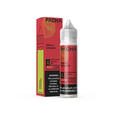 Cherry Limeade Synthetic Nicotine 60ml E-Juice | Pacha