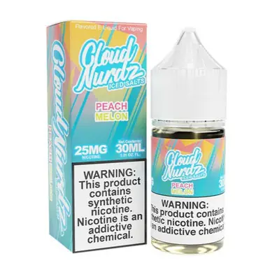 Salts Iced Peach Melon Synthetic Nicotine 30ml E-Juice | Cloud Nurdz