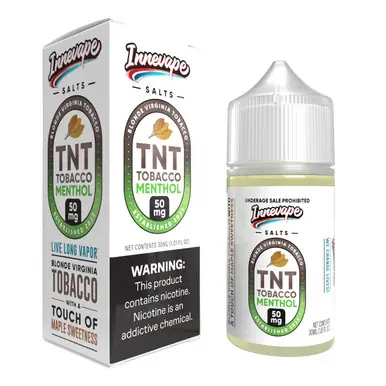TNT Tobacco Menthol Salts 30ml E-Juice | Innevape
