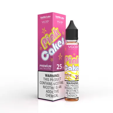 Pink Cakes SaltNic 30ml Salt E-Juice | VGOD