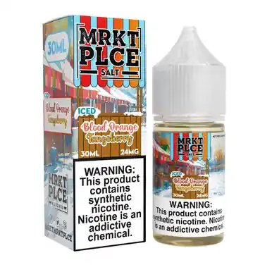 Iced Blood Orange Tangoberry Salt Nic 30ml E-Juice | MRKTPLCE