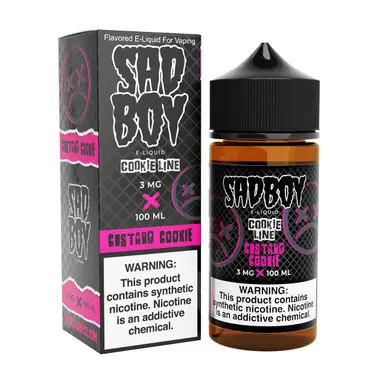 Custard Cookie E-Juice 100ML | SadBoy