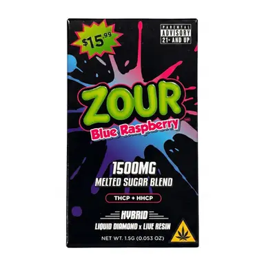 Zour THCA Melted Sugar Blend Disposable 1.5G - Zour Stash