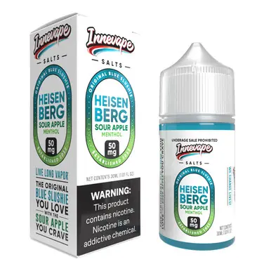 Heisenberg Sour Apple Menthol Salts 30ml E-Juice | Innevape