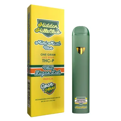 Hidden Hills Club Mini Mart Bar THC-P Live Resin Disposable | 1G